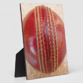 Nieuwste cricket Red Ball Fotoplaat (Zijkant)