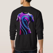 Nieuwste Design Mannen basic sweatshirt (Achterkant)