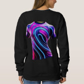 Nieuwste Design Vrouwen Basic Sweatshirt (Achterkant)