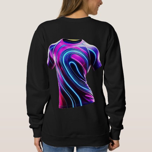 Nieuwste Design Vrouwen Basic Sweatshirt (Achterkant)