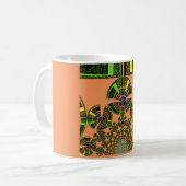 Nieuwste edgy Afrikaanse Maasai Tribal cultuur pat Koffiemok (Voorkant links)