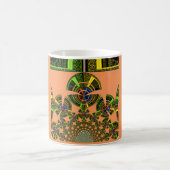 Nieuwste edgy Afrikaanse Maasai Tribal cultuur pat Koffiemok (Center)