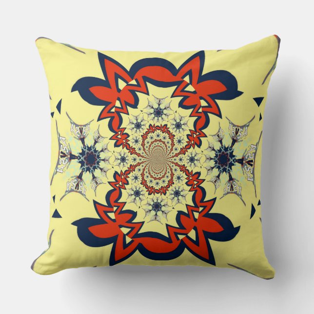 Nieuwste eenvoudige, elegante vormgeving Kunstontw Kussen (Voorkant)