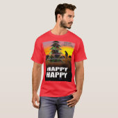 Nieuwste fantastische kerstseizoenskleuren t-shirt (Voorkant volledig)