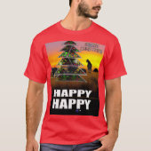 Nieuwste fantastische kerstseizoenskleuren t-shirt (Voorkant)