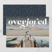 Nieuwste fotokaart voor kerstvakantie feestdagenkaart (Voorkant / Achterkant)