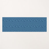 Nieuwste geometrische saffierkaleidoscoop yogamat (Voorkant (horizontaal))