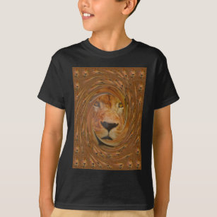 Nieuwste glimlach op Lion T-shirt