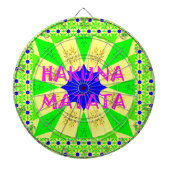 Nieuwste Hakuna Matata: prachtig wonderbaarlijk de Dartbord (Voorkant)