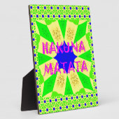 Nieuwste Hakuna Matata: prachtig wonderbaarlijk de Fotoplaat (Zijkant)