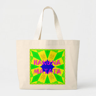 Nieuwste Hakuna Matata: prachtig wonderbaarlijk de Grote Tote Bag