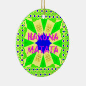 Nieuwste Hakuna Matata: prachtig wonderbaarlijk de Keramisch Ornament (Rechts)