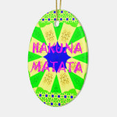 Nieuwste Hakuna Matata: prachtig wonderbaarlijk de Keramisch Ornament (Links)