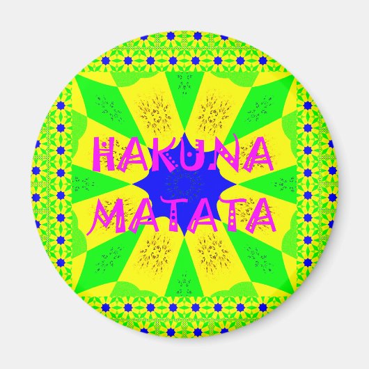 Nieuwste Hakuna Matata: prachtig wonderbaarlijk de Magneet (Voorkant)