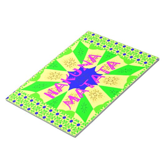 Nieuwste Hakuna Matata: prachtig wonderbaarlijk de Notitieblok (Schuin)