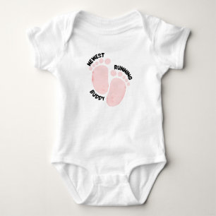 nieuwste hardloopmaatje baby body romper