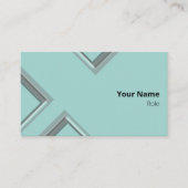 Nieuwste Ice Geometric Triangle-vormen Visitekaartje (Voorkant)