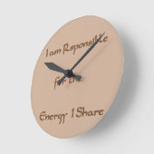 Nieuwste inspirerend dag vandaag citeert ronde klok (Hoek)