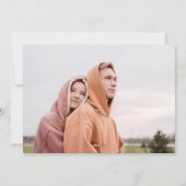 Nieuwste jaar schamel kerstfoto donkere Humor Feestdagenkaart (Achterkant)