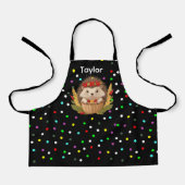 Nieuwste kinder aprons egel schort (Voorkant)