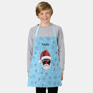 Nieuwste kinder aprons Kerstman Schort