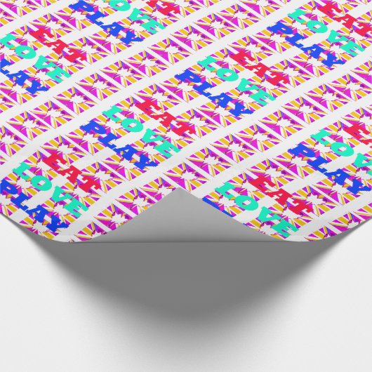 Nieuwste kleurrijke liefdeseet het tekstontwerp va cadeaupapier (Hoek)