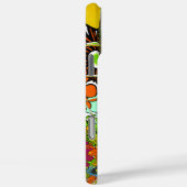 Nieuwste kleurrijke, verbluffende bloemetjesvormen Case-Mate iPhone case (Achterkant / Rechts)