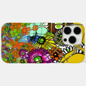 Nieuwste kleurrijke, verbluffende bloemetjesvormen Case-Mate iPhone case (Achterkant (horizontaal))