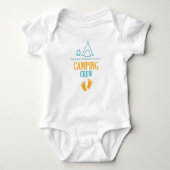 Nieuwste lid van de Camping Crew Romper (Voorkant)
