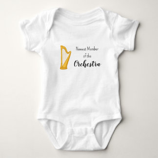 Nieuwste Lid van het Orkest Harp Baby Body Romper