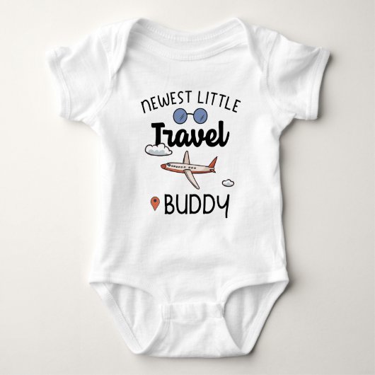 Nieuwste Little Travel Buddy Romper (Voorkant)