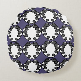 Nieuwste mandala patroonontwerp rond kussen