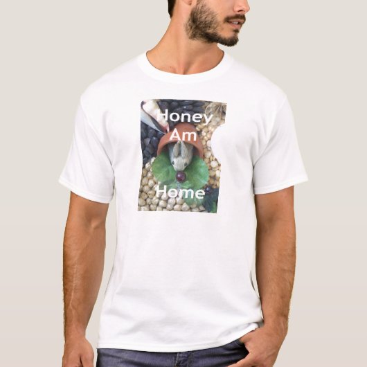 Nieuwste Mooie Bunny Home Inspirerend kunst T-shirt (Voorkant)