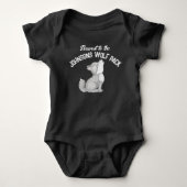 Nieuwste naar de wolf pack baby geschenken romper (Voorkant)