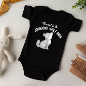 Nieuwste naar de wolf pack baby geschenken romper