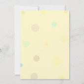 Nieuwste Pear Gender Neutral Twins Baby shower Kaart (Achterkant)