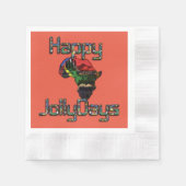 Nieuwste speciale kerstvakantie in Afrika, op maat Servet (Voorkant)