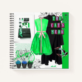 Nieuwste stijlen Mode Kledingkunst leeg Notitieboek