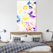 nieuwste stijlvolle limonade exotisch design canvas afdruk (Insitu (Slaapkamer))