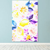 nieuwste stijlvolle limonade exotisch design canvas afdruk (Insitu (Houten vloer))