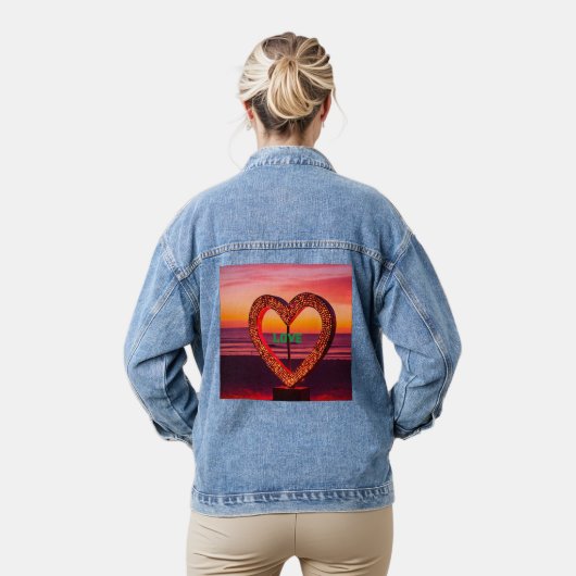 Nieuwste trendontwikkeling van damesjassen" denim jacket (Model)