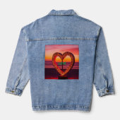 Nieuwste trendontwikkeling van damesjassen" denim jacket (Achterkant)
