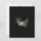 Nieuwste uitnodiging voor kerstmis (Achterkant)