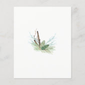 Nieuwste uitnodiging voor kerstmis flyer (Achterkant)