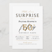 Nieuwste verrassing voor de 50e verjaardag kaart (Voorkant / Achterkant)