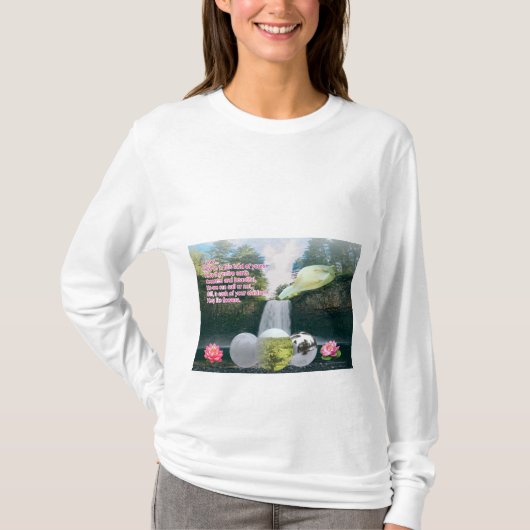 Nieuwste vrouw T-shirt Milieu (Voorkant)