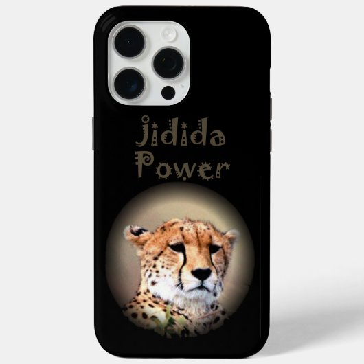 Nieuwste wonderbaarlijke Cheetah Power-merken Case-Mate iPhone Case (Achterkant)