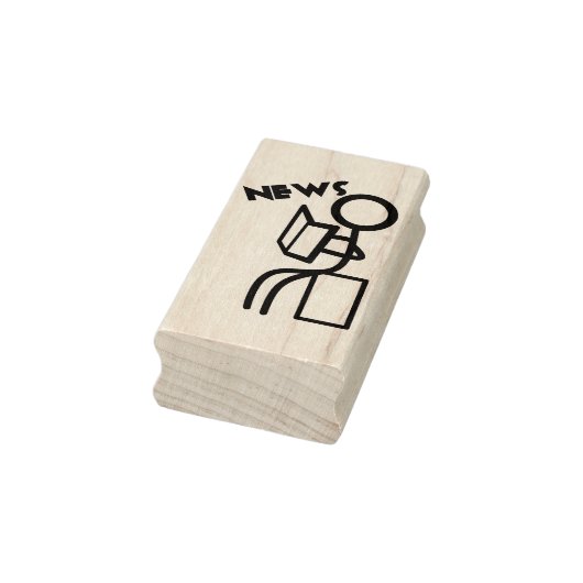 nieuwstokerijstempel man rubberstempel (Stempel)