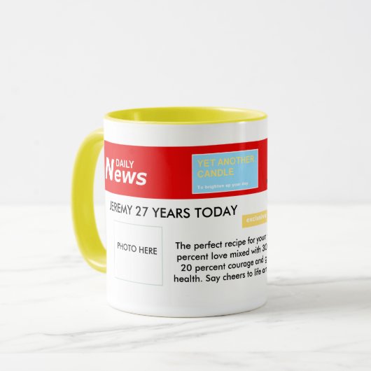 Nieuwsverjaardag mok (Voorkant links)