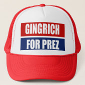 NIEUWT GINGRICH CAMPAIGN GEAR TRUCKER PET (Voorkant)